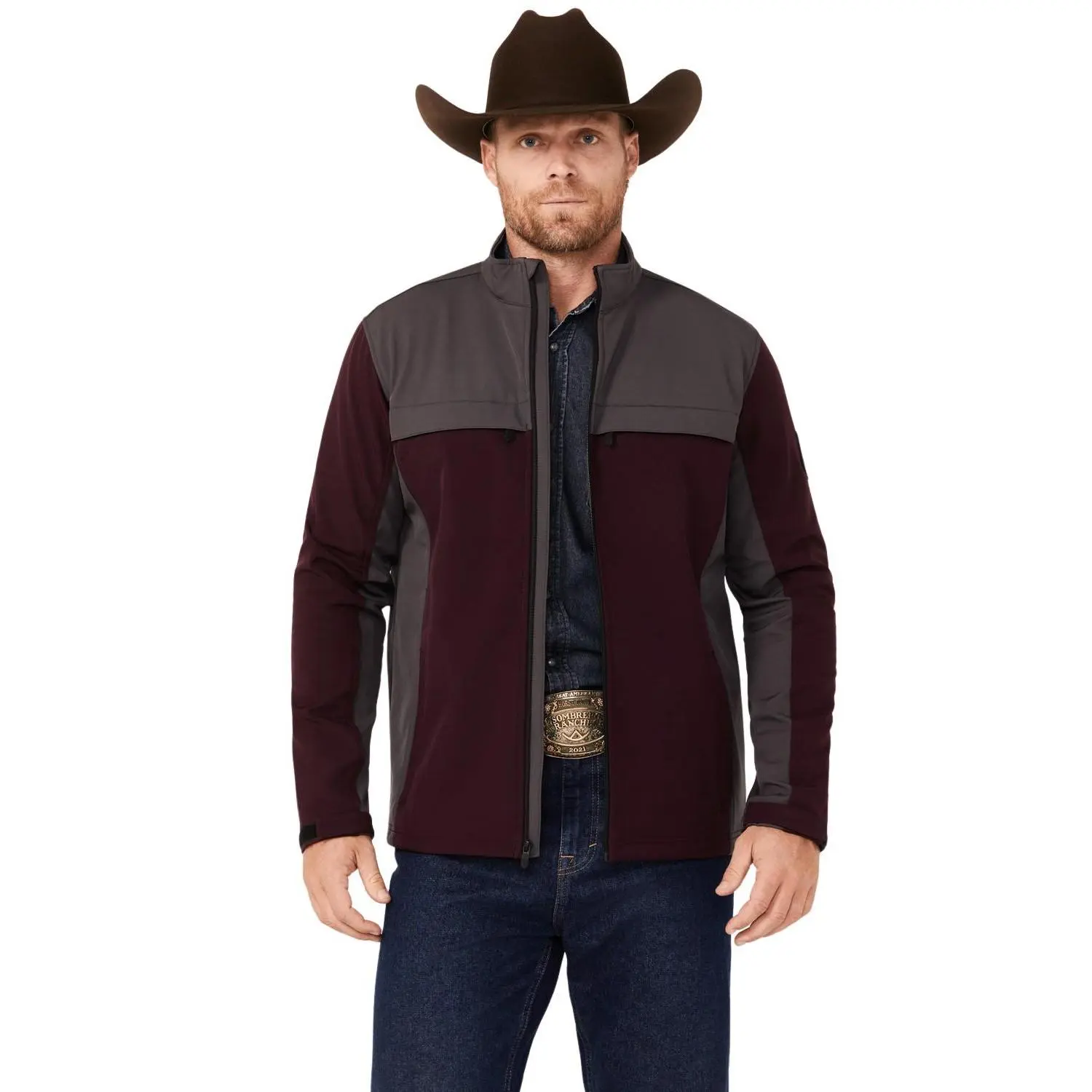 Rank 45 Men's 45&Reg; Afton Zip Softshell Jacket - Rmho23o19-Grp