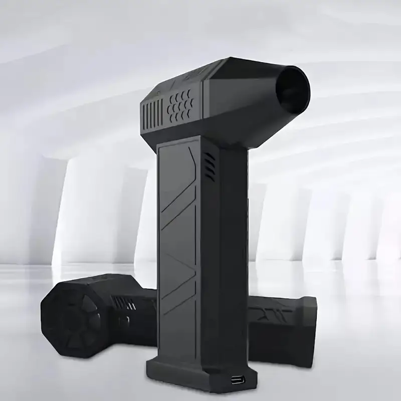 130000 RPM Mini Jet Fan Blower Handheld Air Duster High Speed Brushless Motor Rechargeable, For Outdoor BBQ Blow Fire Dust Leaf Computer Camera Lens