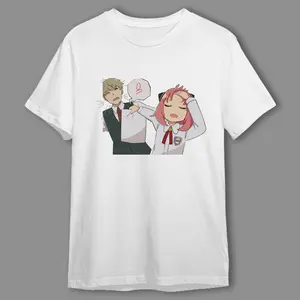 Chichi "......!!!" The famous meme Spy × Family T-shirt , Stylish Unisex Anime Fandom Shirt for Trendy Fans, Premium Cotton Comfort, Iconic Fiend-Slaying Design