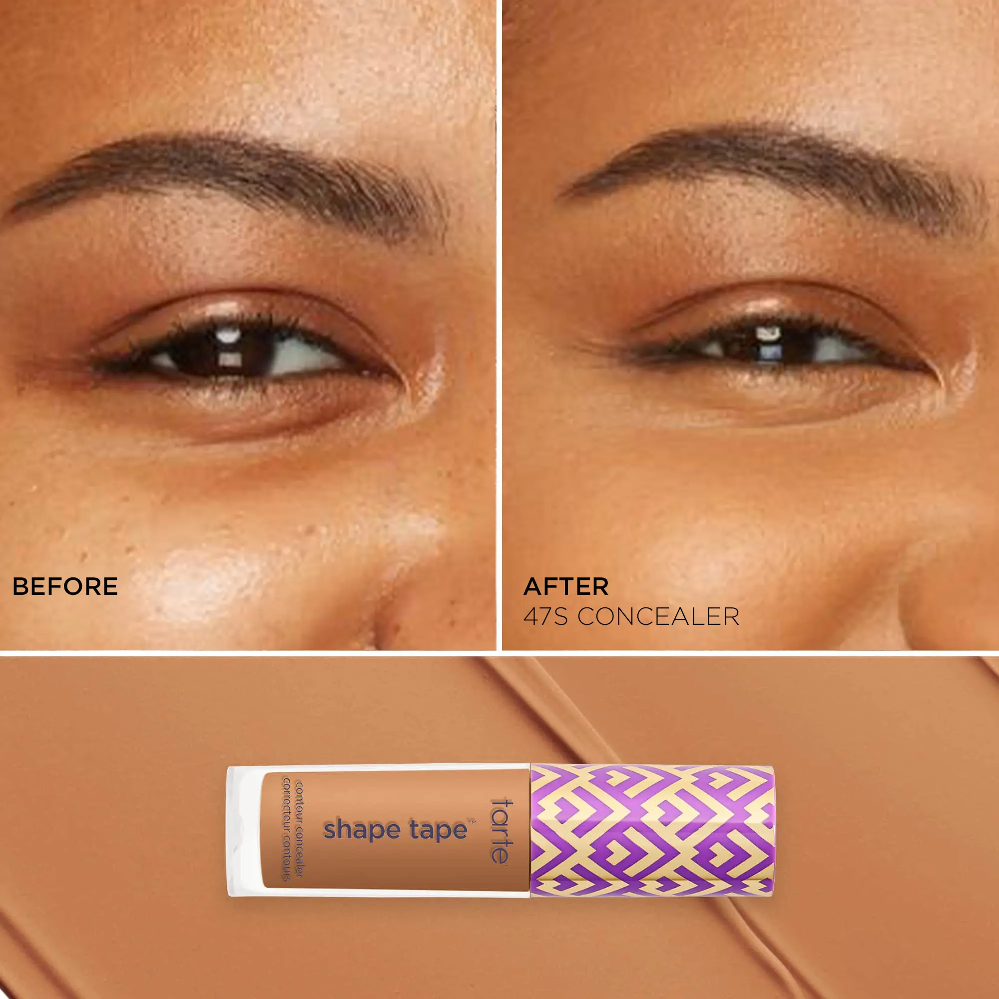 47S + medium-tan peach