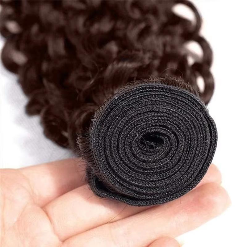 BINF Water Wave #4 Human Hair Bundles Chocolate Brown Water Wave Bundles 1/3/4 Bundles Invisible Dark Brown Wet And Wavy Human Hair Extensions For Women BINF Water Wave #4 Human Hair Bundles Chocolate Brown Water Wave Bundles 1/3/4 Bundles Invisible Dark Brown Wet And Wavy Human Hair Extensions For Women
