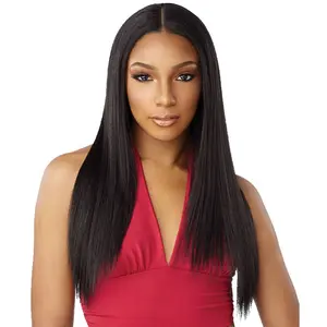 Sensationnel Curls Kinks V-Part Wig Glueless HD Lace Part Wig - V-UNIT 1