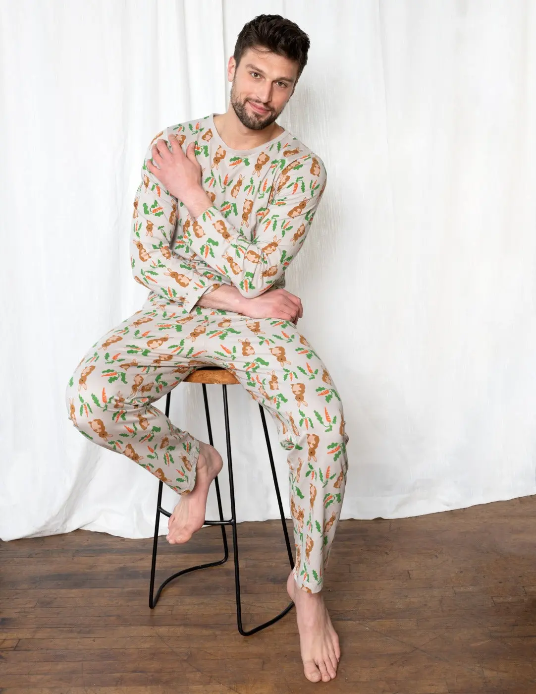 Men's Loose Fit Rabbit Pajamas Men's Loose Fit Rabbit Pajamas