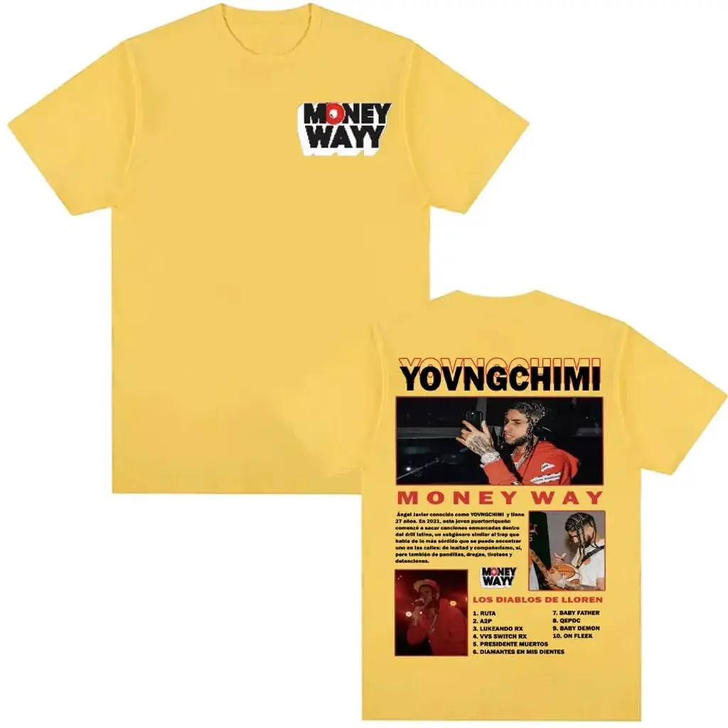 Yovngchimi Tour 2026 Concert Shirt WLGS Vintage Music Lover Tee HY5871