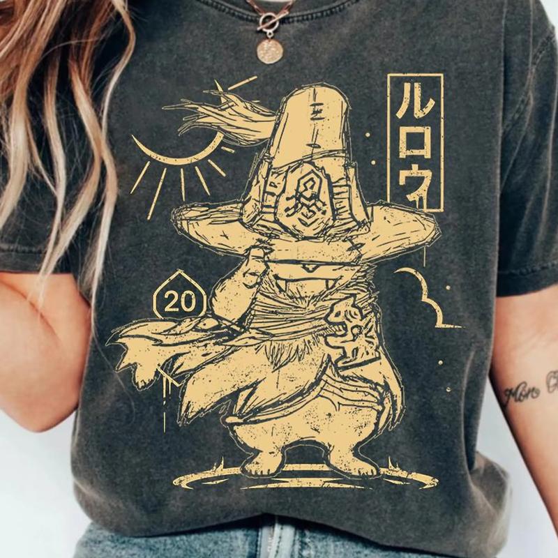 Rove WudWud Shirt, Monster Hunter Wilds Shirt, Vintage Graphic Tee, Monster Hunter Video Games, Bella Canvas Shirt