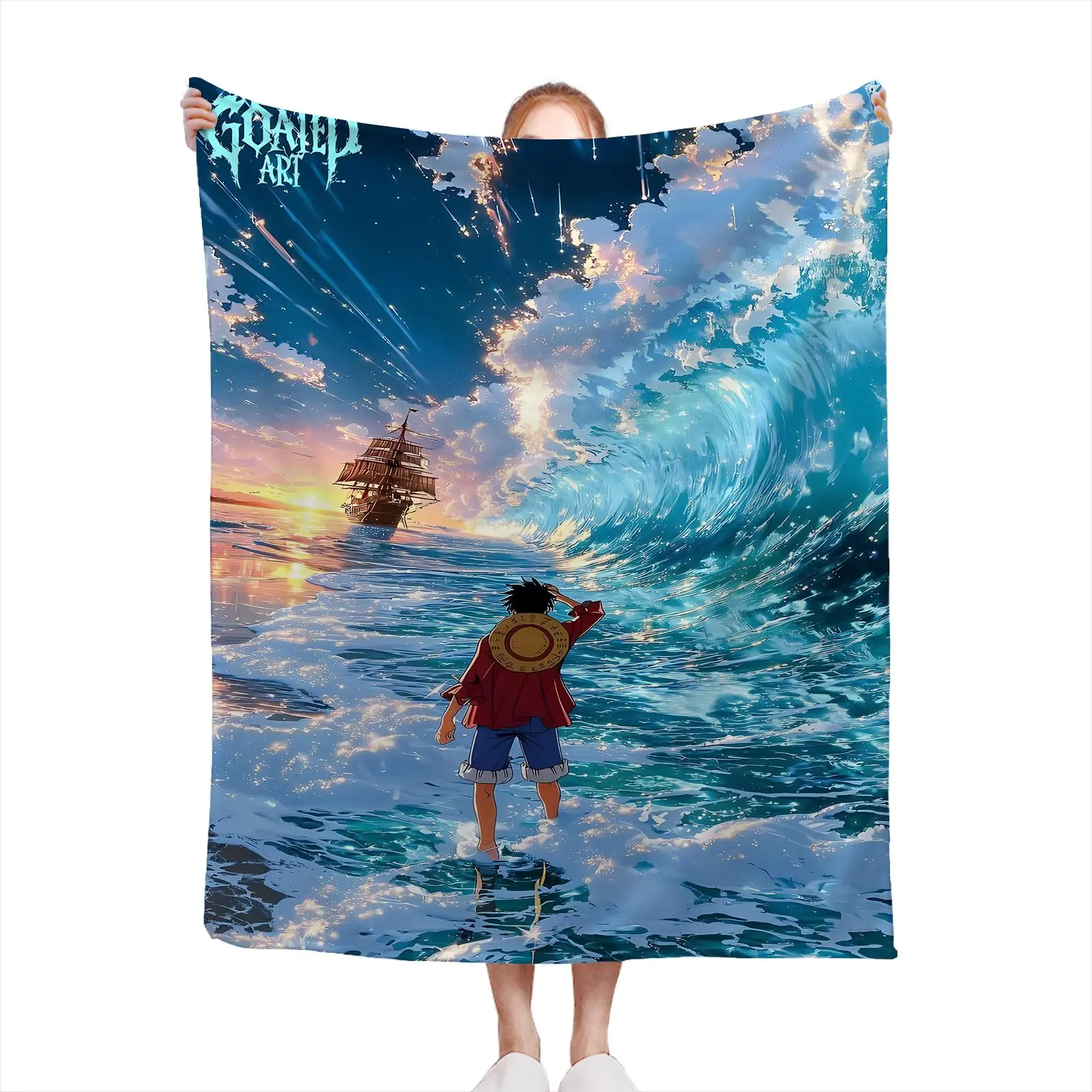 Super Soft Warm One Piece Throw Blanket for Sofa Living Room Spring Season Valentine Gift Cozy Flannel Fleece Blanket Non Shedding Skin Friendly D0808-388