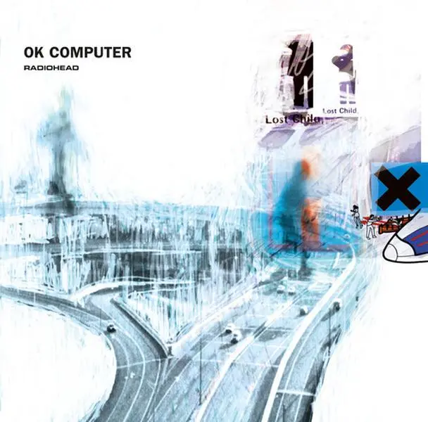 Radiohead - Ok Computer Single Disc Rock Album Audio Music CD - Includes Airbag, Lucky, Electioneering, Let Down, Fitter Happier, No Surprises Tracks