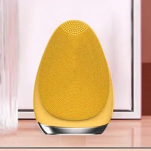 Facial Cleansing Brush Silicone Electric Deep Cleaning Exfoliating Brush Skin Care Tool