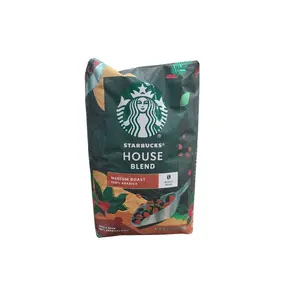 Starbucks Whole Bean Coffee, Medium Roast Coffee, House Blend, 100% Arabica, 1 bag (40 oz).