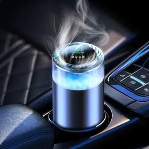 Car Air Freshener,Smart Car Air Freshener with RGB Light,Diffuser Capacity for 3 Months,Aroma para Carros, Air Fresheners for Men and Women,Bedroom and Office