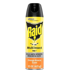 Raid Multi Insect Killer, Orange Breeze 15 Ounce (Pack of 1)