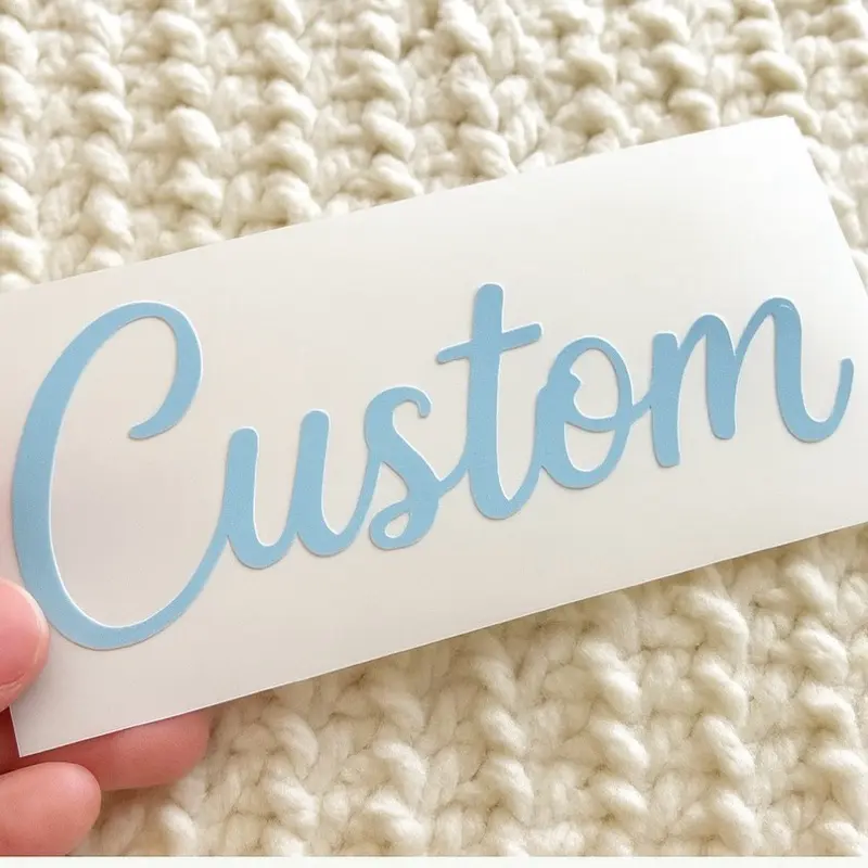 Custom Text Vinyl Decal 10x2 inch Personalized Car Decal Carbon Fiber Design for Car Lovers Gifts for Him & Her UV Weather Resistant Rich Colors Easy Install