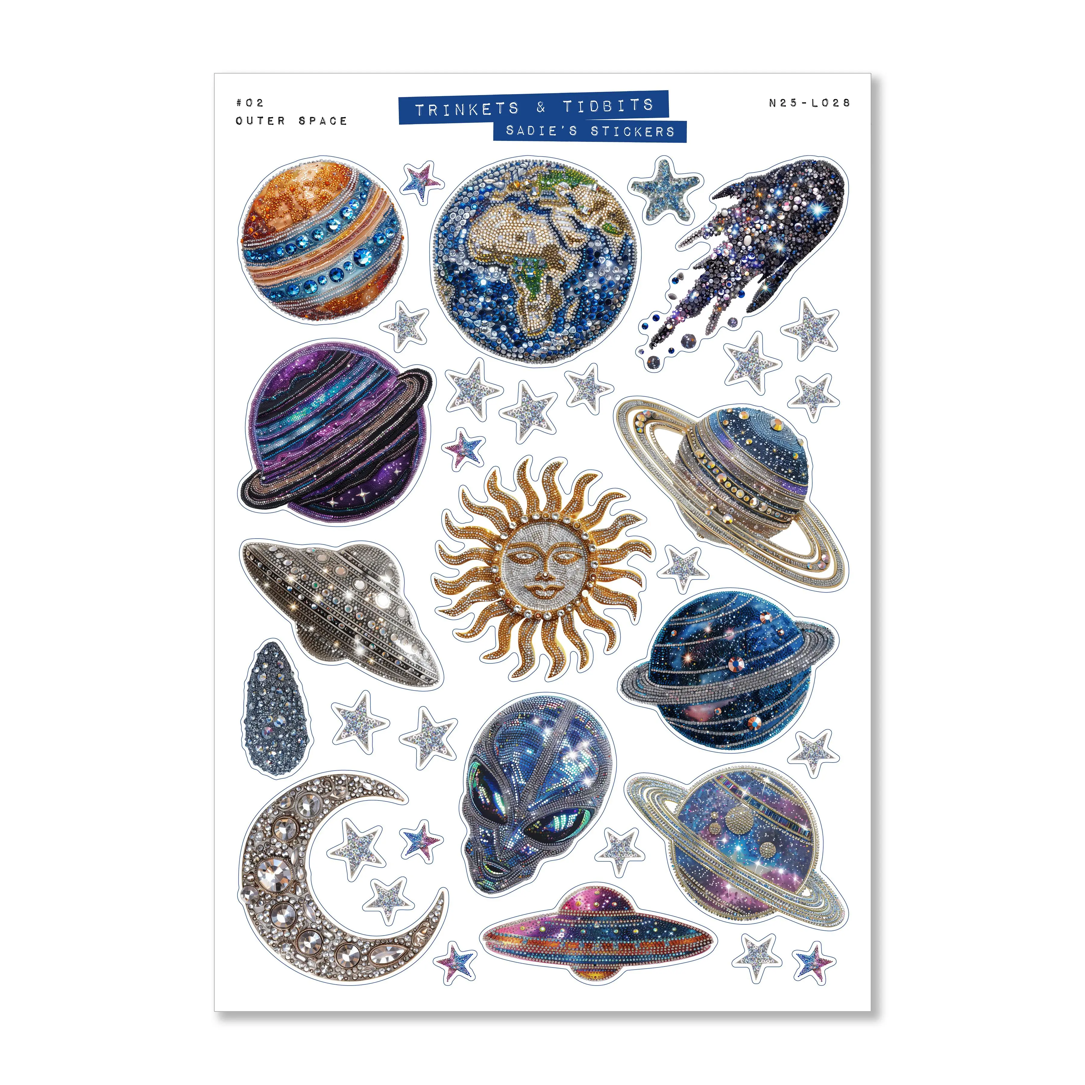 Outer Space Appliqué • Trinkets & Tidbits