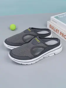 Men's Plus Size Lightweight Casual Shoes Comfortable Mesh Upper New Style Slippers Walking Shoes