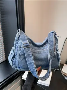 Lightweight Women Everyday Versatile Shoulder Bags Crossbody Bag Multi Compartment Casual Satchel Purse Stylish Handbag for Students Teen Girls Daily Life