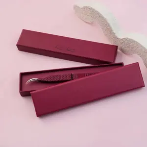 Curves Fiber Tip Isolation Tweezer - Lash Boss Precision Eyelash Extension Tool for Professional Use with Curved Tip & Ergonomic Non-slip Handle