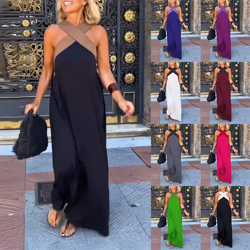 skims cloud halter long dress - TikTok Shop