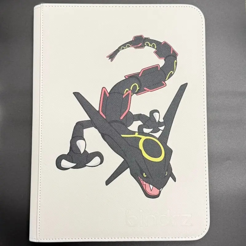 Custom Rayquaza Pokemon card binder - TikTok Shop