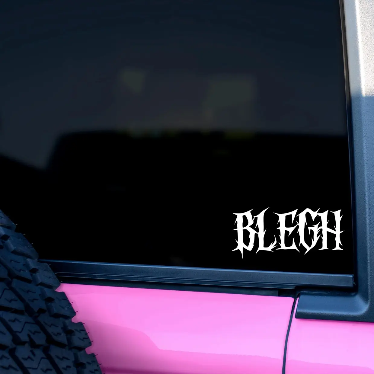 Bleghssed Metal Decal, Metal Decal, Metal Lover, Feeling Bleghssed, Trendy Vinyl, Alt Music, Goth Decal V