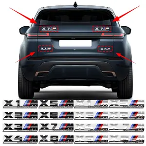 Competition Stripe Badge with Underscore Design, Car Accessories for Thunder Edition M1-M8 X3m-X6m, Automotive Parts & Accessories
