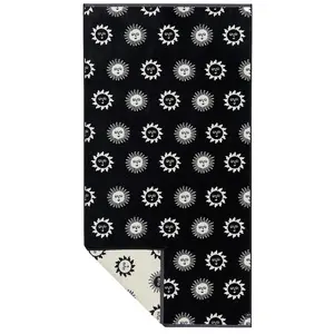 Slowtide Sunburn Premium Woven Towel in Black
