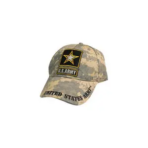 212 MAIN U.S. Army Emblem Logo Patch Camouflage Cap - Digital Camo Design, Army Logo Hats, Graphic Patch Hats