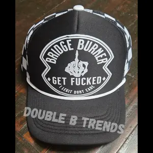 Bridge Burner Flying S Checkered Hat