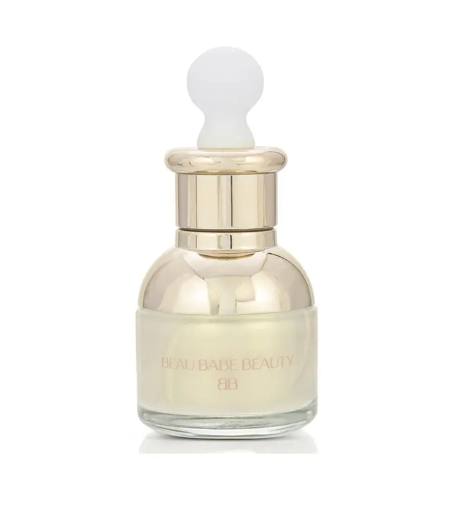 Beau Babe Beauty Gold Opal Highlighter Drops Bronzer Golden Makeup Foundation Shimmer Cosmetic for Radiant Glow Boosting
