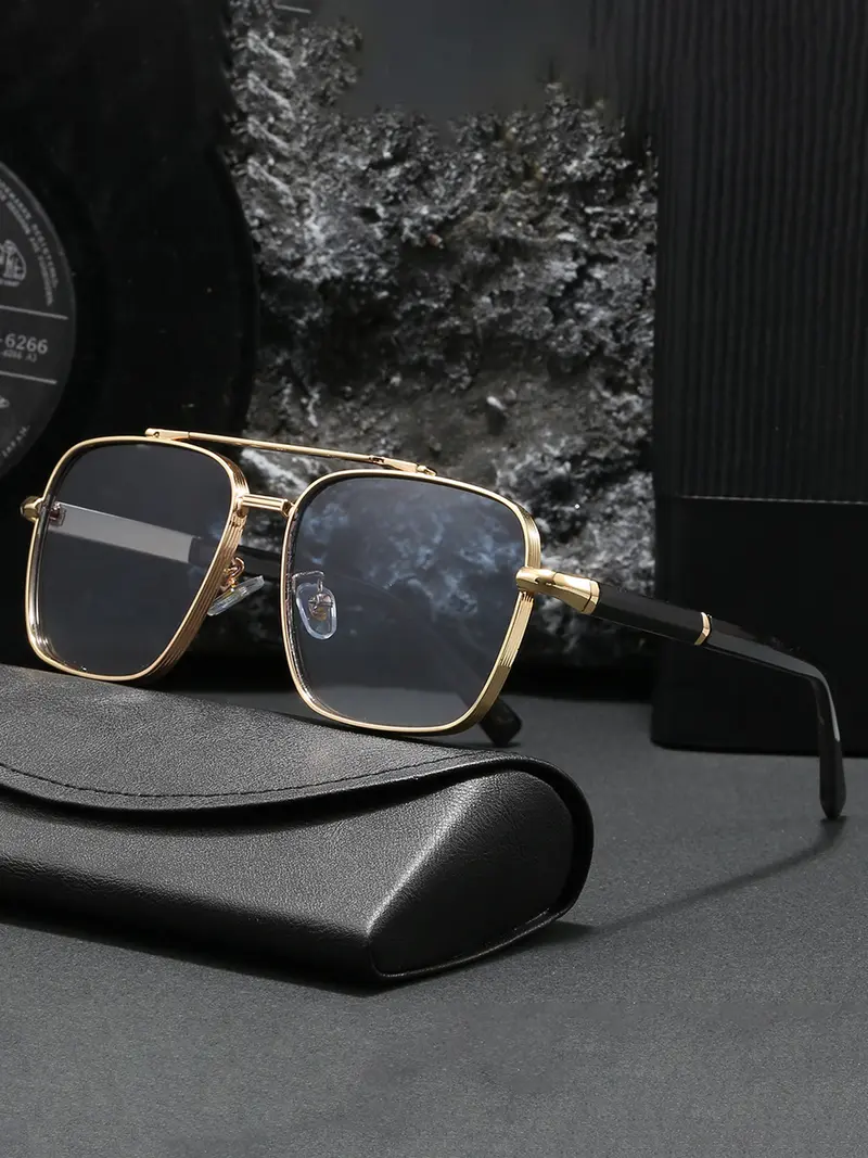 square aviator sunglasses - TikTok Shop display picture 1
