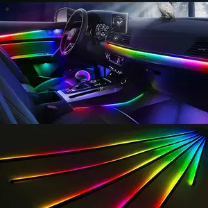 RGB Ambient Dreamcolor LED Light Strip for Cars, 6/10/14/18-in-1, Bluetooth APP & Remote Control, Music Sync Sound-Activated Interior Atmosphere Lamp