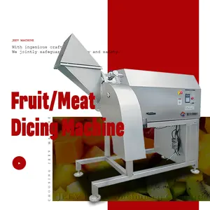 Frozen Meat Dicing Machine Fully Automatic Factory Equipment Frozen Meat Dicing Machine Commercial Multifunctional