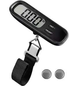 LUGGEX Digital Luggage Scale, Portable Travel Suitcase Scale with Large LCD Display and Included Battery fathersdaygift