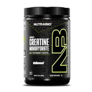 NutraBio Micronized Creatine Monohydrate | Pure PharmaPure Strength Powder | Explosive ATP Power & Recovery