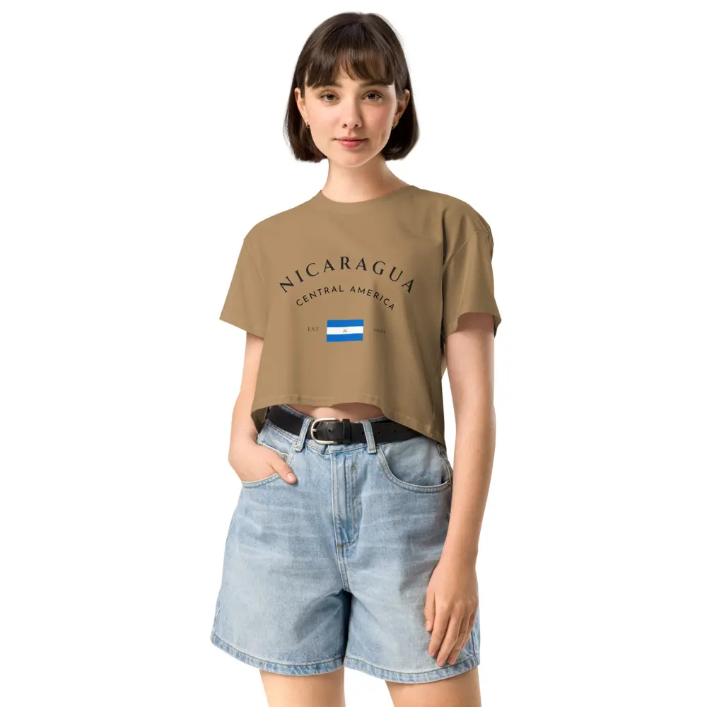 NICARAGUA crop top
