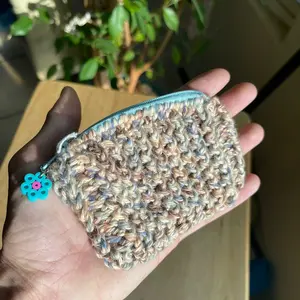 Crochet Coin Purse Pouch for Everyday Use