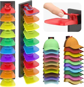 2-Pack Hat Organizer Holds Up to 40 Hats, Suitable for Bedrooms, Closets, Bathrooms, and Walls，valentine gifts