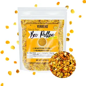 Premium Bee Pollen Granules 7 Oz (199 G) | 100% Natural Bee Pollen, Polen de Abeja 100% Natural | Pure Natural Bee Pollen | Wildcrafted.