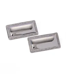 LOGAN RECTANGULAR EARRING SILVER