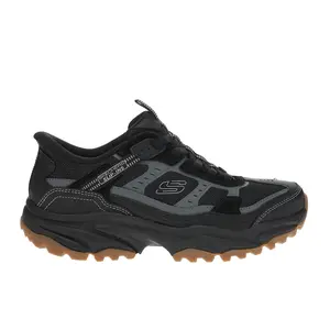 Skechers Mens Slip-Ins Vigor At Trail Walking Sneakers Shoes Casual - Black