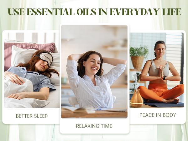 Essential Oils Set - 20x5ml Pure Aromatherapy Essential Oils Kit for Diffuser, Humidifier, Aromatherapy, Massage, Skin & Hair Care - Lavender, Tea Tree, Eucalyptus, Sandalwood, Peppermint, Rosemary