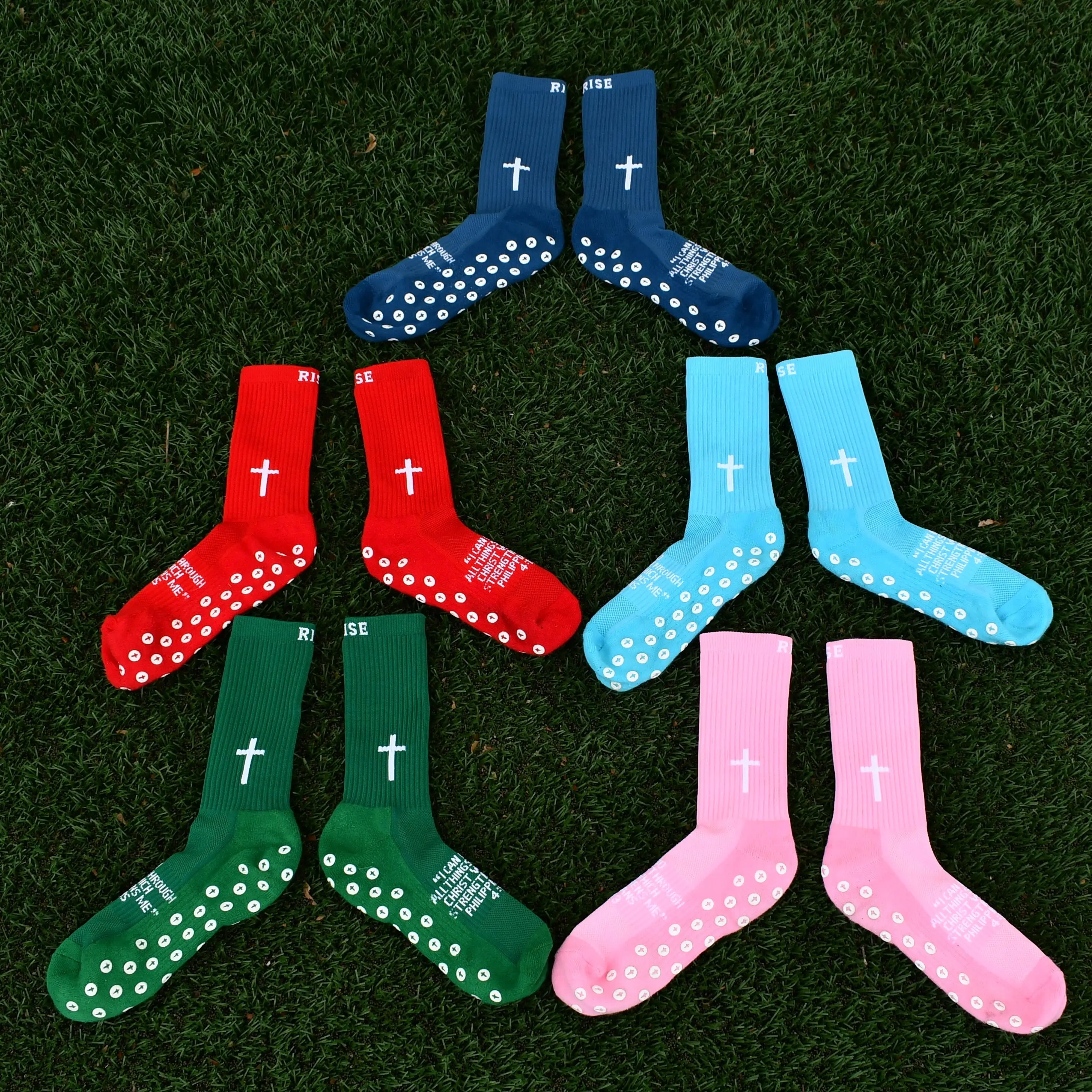 Cross Grip Socks for Christian Athletes Cross Grip Socks for Christian Athletes