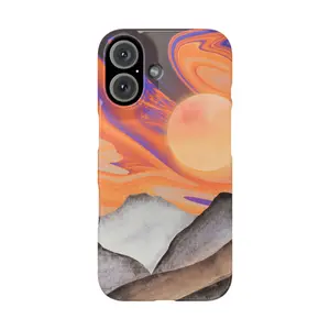 Colorful Mountain Phone Case | Mountain Landscape Phone Case