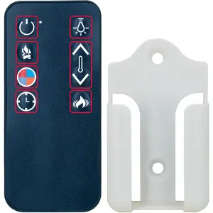 Replacement Remote Control for Real Flame Electric Fireplace 4199,5950,13051E,13051E-WSTC,4020E,4020E-BNE,4020E-DW,4020E-BLK,7760E,7760E-W,5010E,5010E-W,5010E-GRY,5010E-DW,G1200E,G1200E-W,G1200E-DW