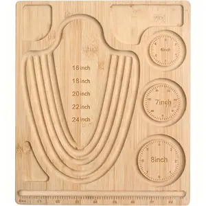 Beading Mats, Trays & Boards, Portable Bracelet Necklace Size Measurement Tool, DIY Jewelry Making Design Pad Set, Craft Supplies