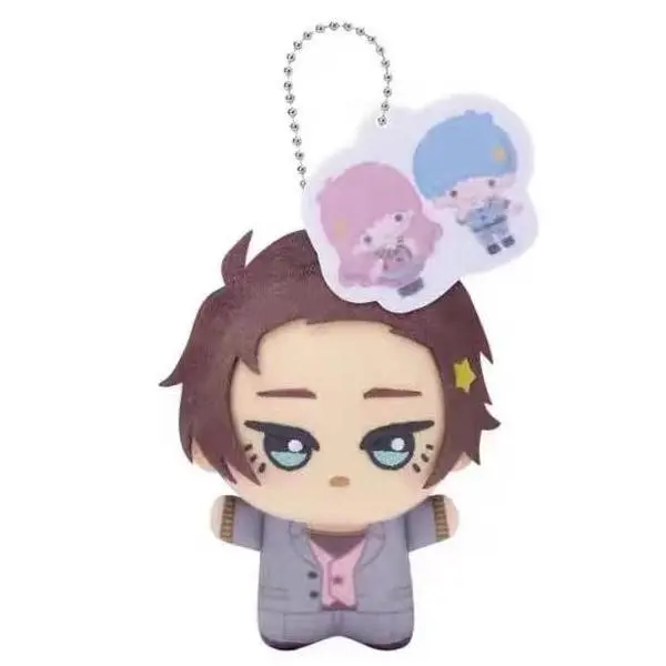 12cm Blue Lock Plush Toy Keychain Yoichi Isagi Nagi Seishiro Mikage Reo Rin Itoshi Itoshi Sae Anime Peripheral Cute Stuffed Doll