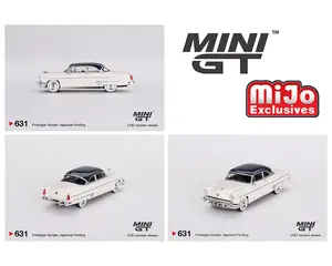 Mini GT Lincoln Capri 1954 1:64 - Arctic White/Atlantic Blue #631
