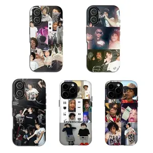 Xaviers0based Classic Collage Phone Case | Rapper Collage Art Cover for iPhone 16 15 14 13 12 11 17 Pro Max for Samsung phones, Fashion Dual Layer Creative Case,Thanksgiving Day Christmas,Perfect Gift for Her/Him