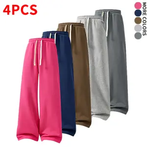 Men’s multi-pack sweatpants set — easy styling with color rotation, straight basic fit, a wear-easy win.