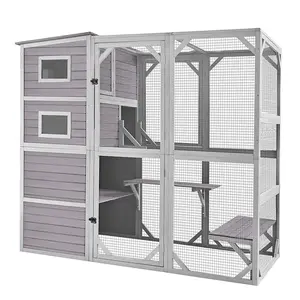 Aivituvin-AIR54 Outdoor Cat Enclosure | Large Pet Enclosure Aivituvin-AIR54 Outdoor Cat Enclosure | Large Pet Enclosure