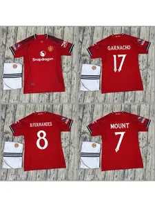 Manchester United 2025-2026 Season Premium Polyester Football Jersey, Sports Collectible Item